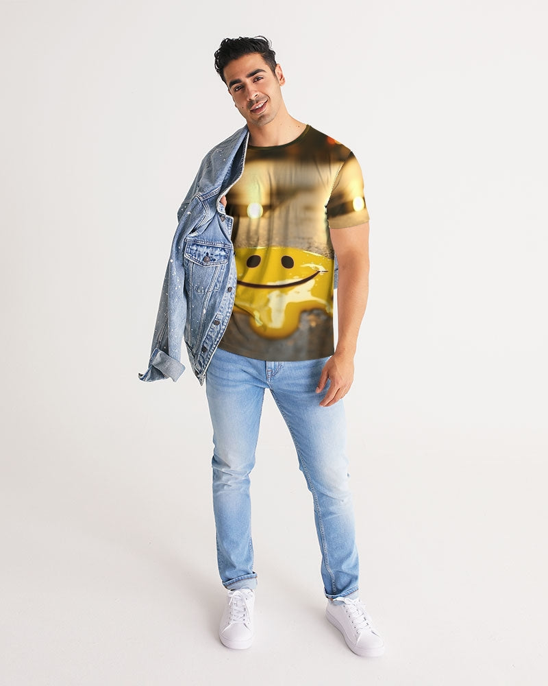 Smiley Men's All-Over Print Tee