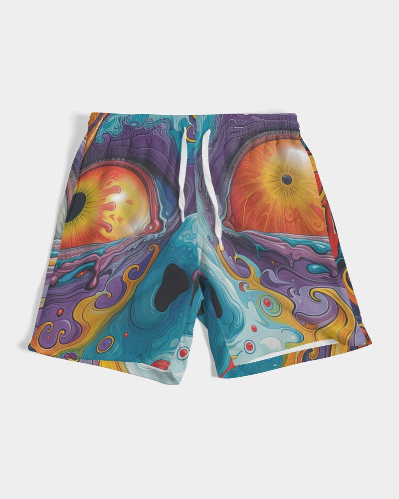 Meltdown Men's All-Over Print Swim Trunk