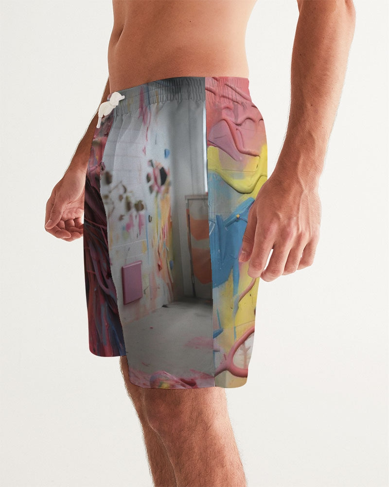 Return of The Living Art Men's Swim Trunk