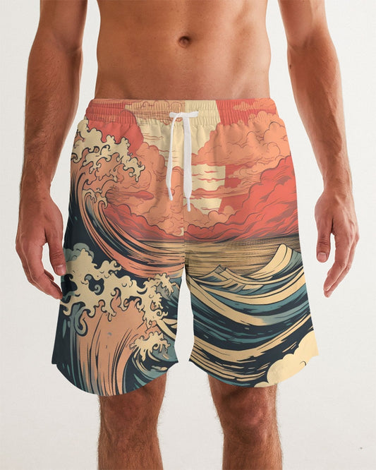 Tropical Haze Men's Swim Trunk