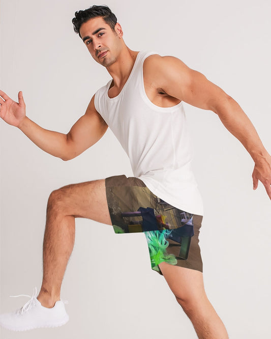 Market Night Men's Jogger Shorts