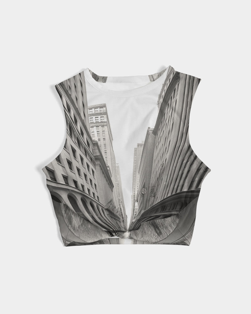 Wallstreet Women's Twist-Front Tank