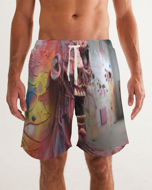 Return of The Living Art Men's Swim Trunk