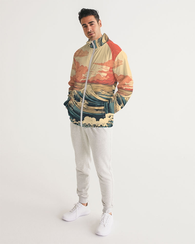 Tropical Haze Men's Windbreaker