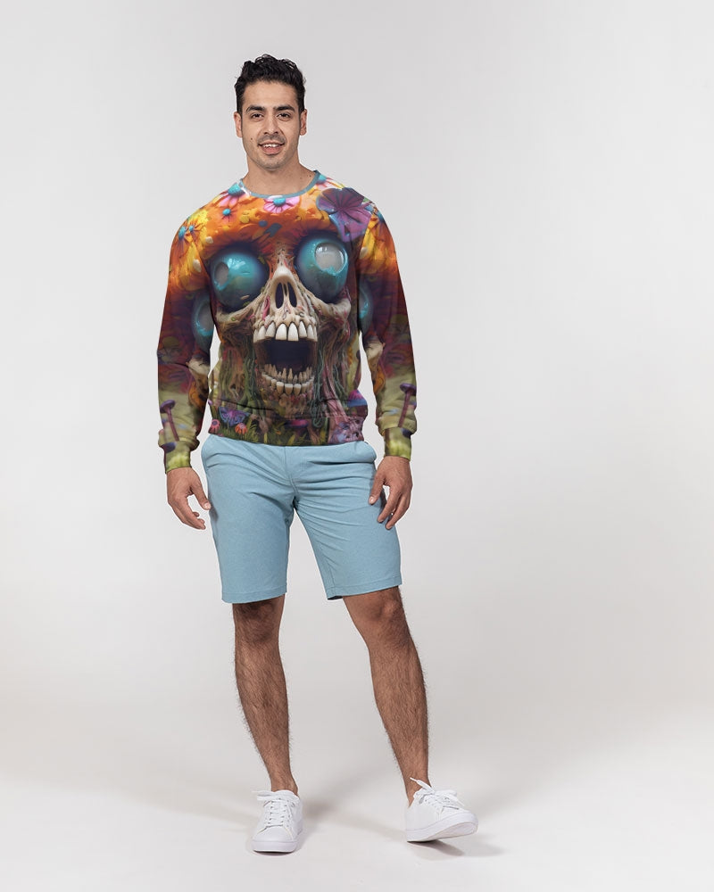 Skull Candy Men's Classic French Terry Crewneck Pullover