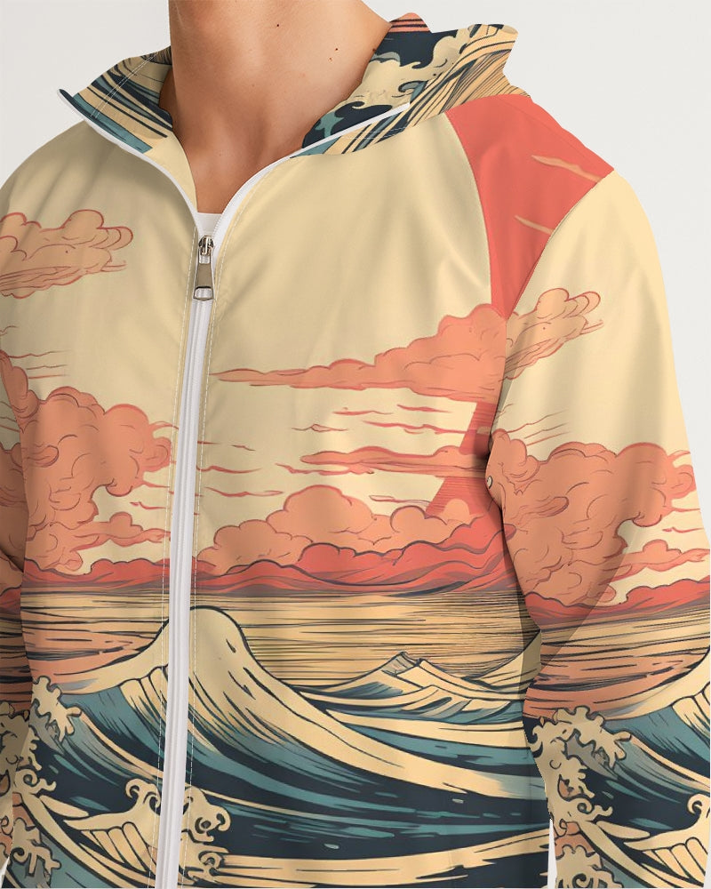 Tropical Haze Men's Windbreaker