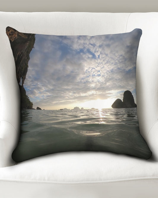 Sunset Slides Throw Pillow Case 20"x20"