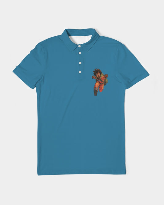 Get to The Chopper Men's Slim Fit Short Sleeve Polo