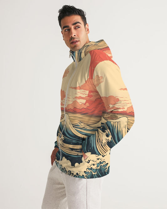 Tropical Haze Men's Windbreaker